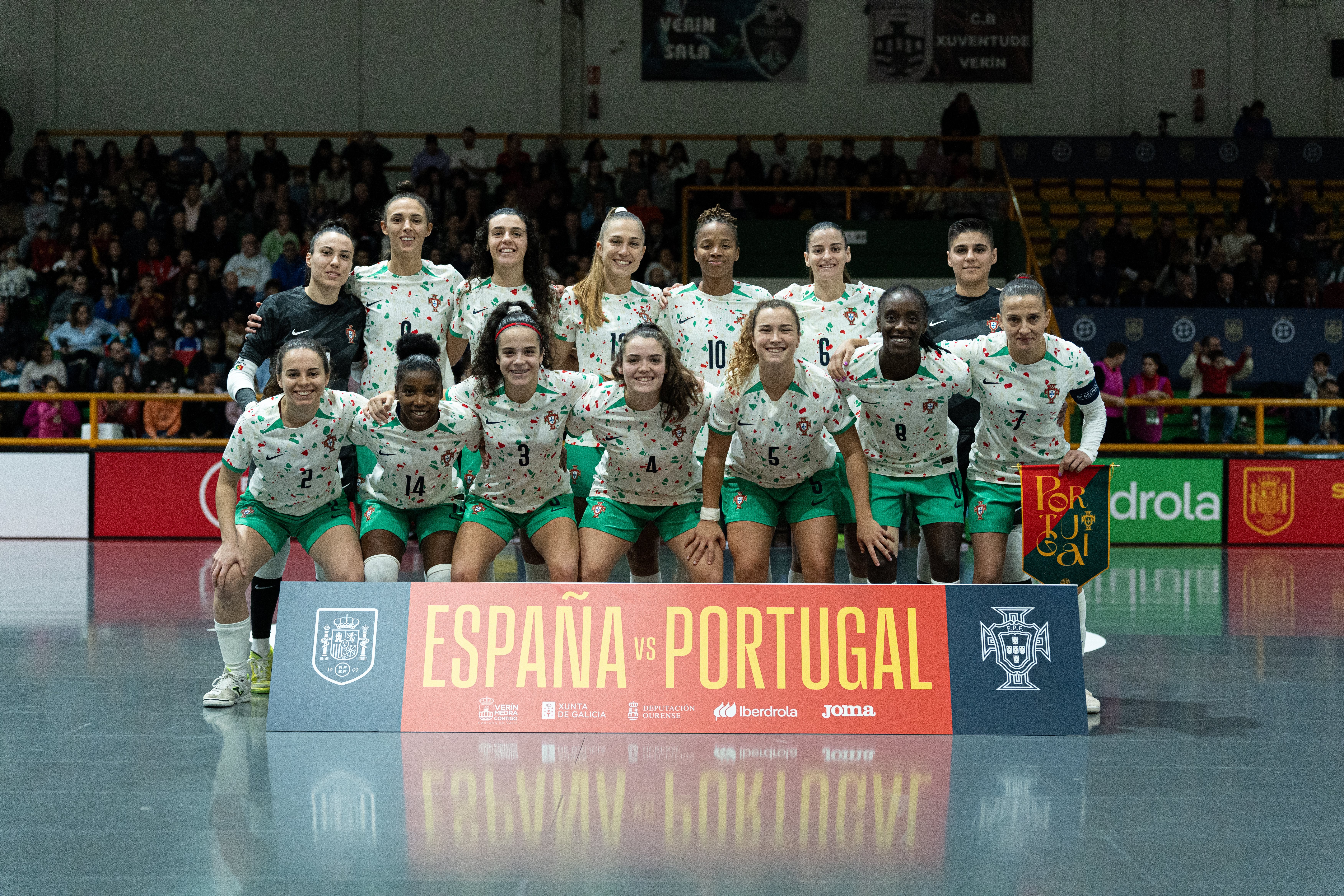 Futsal feminino. Portugal derrotado por Espanha pela margem mínima
